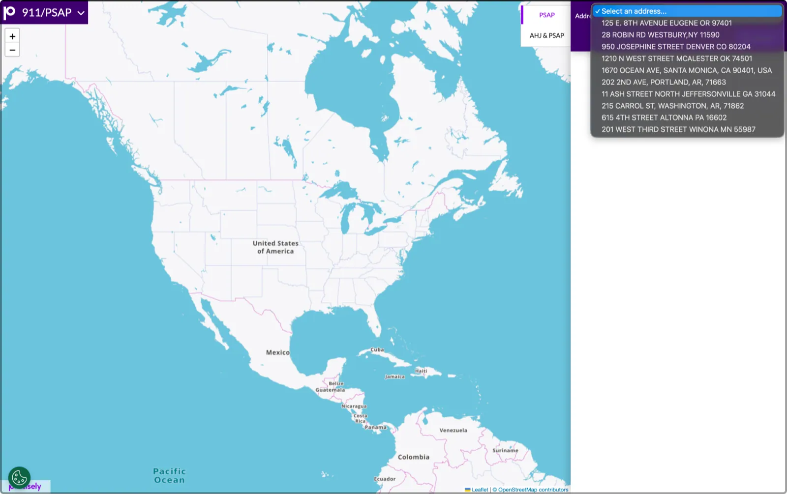 Emergency Info API old portal fixed input state